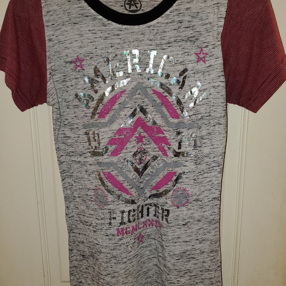 American fighter shirt